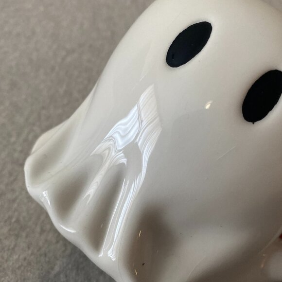 Spirit Halloween White Ghost Shaped Ceramic Coffee Mug - Picture 7 of 10